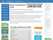 Tablet Screenshot of iamusic.com